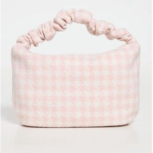 Stoney clover lane houndstooth print novelty scrunch handle bag